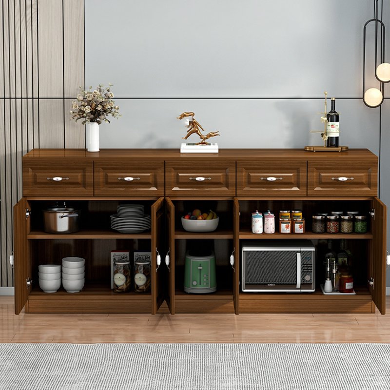 Modern Wood Cabinets Buffets & Sideboards 31.5 inches Width Non-Adjustable Drawers Included - image 5