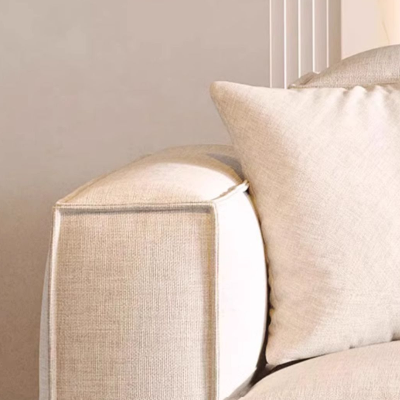 Straight/L-Shape Cotton Upholstered Sofa Couch/Corner Sectional with Horizontal/Left Orientation - image 6