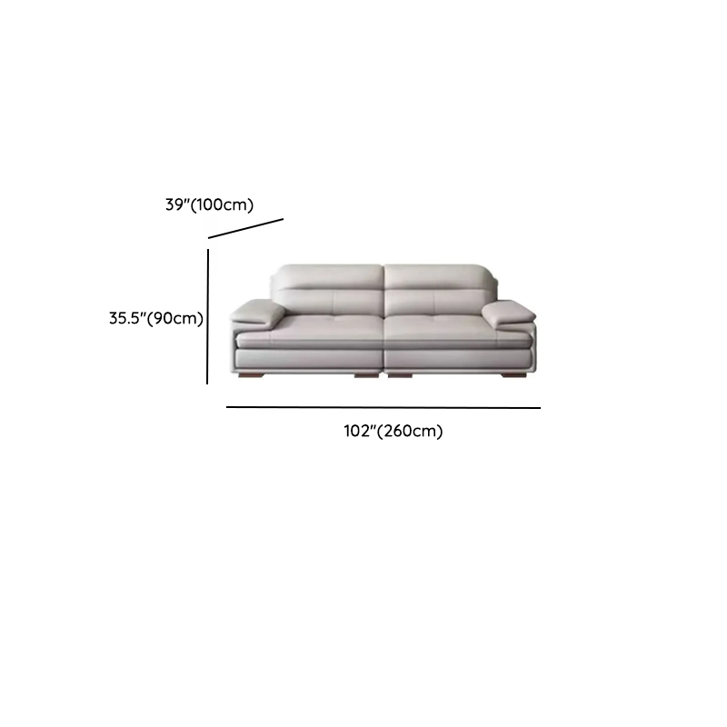 Versatile Straight/L-Shape White Sofa/Sofa Recliner with Horizontal/Right Hand Facing Orientation - image 11