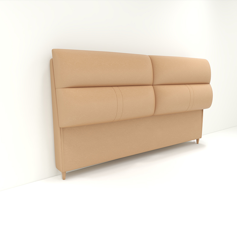 Trendy Free-standing Standard Full(54"W x 75"L)/Twin(38"W x 75"L) Panel No Distressing in Pine Tufted and Cotton
