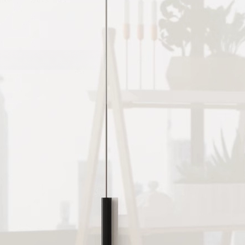 Chalk Minimalist Laminate Cabinet Armoire with Soft Close Drawer, Soft Close Door, Interior Shelves, and Clothing Rod