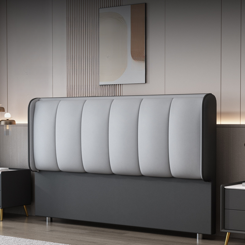 Casual Free-standing Standard King(76"W x 80"L)/Queen(60"W x 80"L)/Full(54"W x 75"L) Panel No Distressing With Legs in Wood and Sponge - image 8