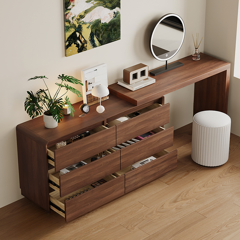 Vanity Set with Solid+Manufactured Wood, Scalable, Sliding, Non-Floating Design - image 3