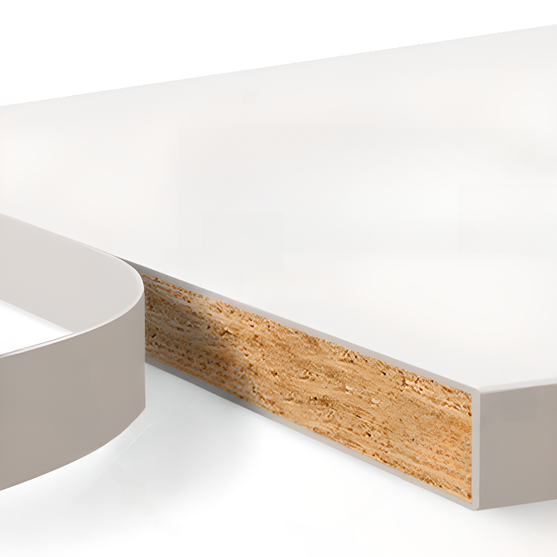 Cream Trendy Reclaimed Wood Wardrobe Armoire with Soft Close Drawer, Soft Close Door, Interior Shelves, and Clothing Rod - image 6