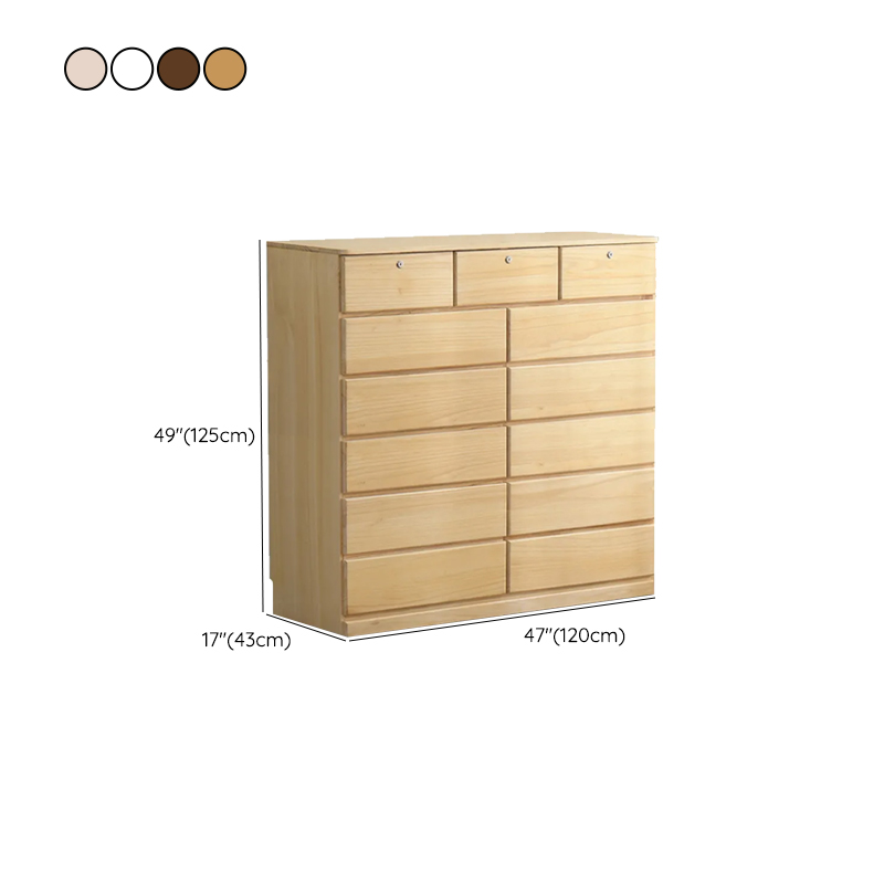 Nordic Cube-Shaped Lacquered Semainier/Console Dresser for Sleeping Room - image 33