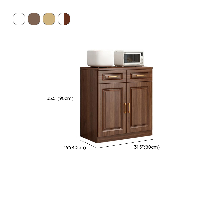 Modish Sideboard Composite Wood Standard/Narrow Kitchen Cupboards with 5 Drawers/4 Drawers/3 Drawers, 2 Shelves and 5 Doors/4 Doors/3 Doors - image 11