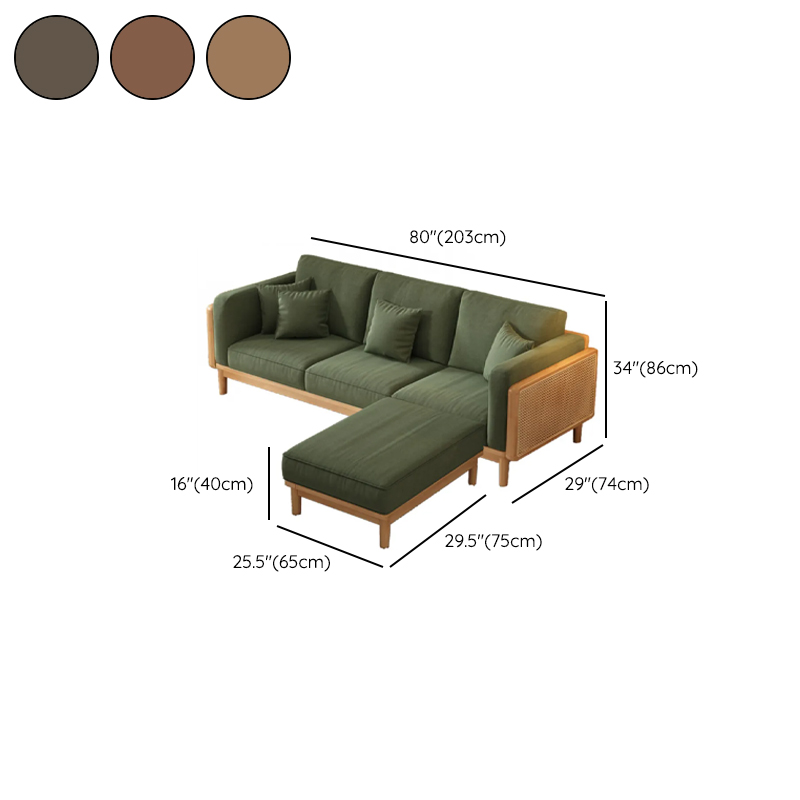 Victorian Style Jade Green Sofa Couch/Single Sofa for Sitting Room with 1 to 5 Pillows - image 31