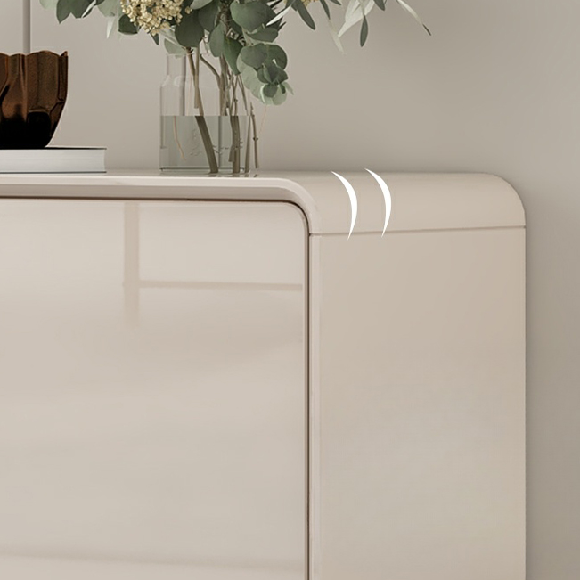 Elegant Wood Buffet with 3 Drawers and Cabinets for Kitchen Storage - image 6