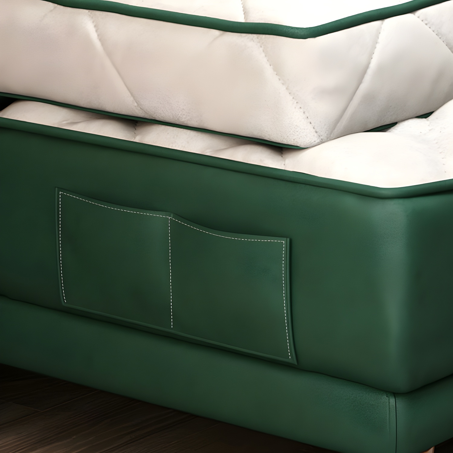 Contemporary Tight Back Convertible Sofa and Chaise with Pillow Top Arm - image 14
