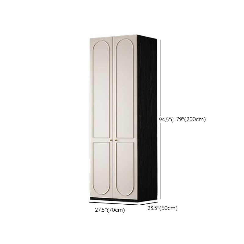 Chalk Casual Wooden Independent Almirah with Soft Close Drawer, Soft Close Door, and Interior Shelves - image 23