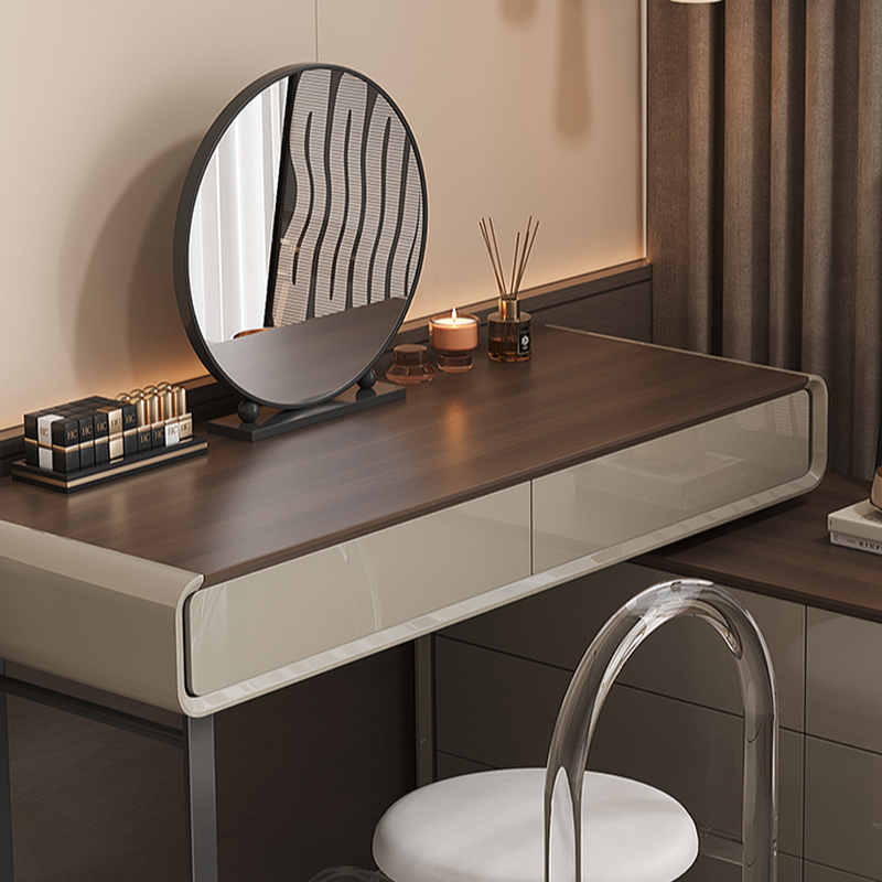 Multi-Purpose Vanity Set with Lighting, Scalable Telescopic Design, Push-Pull 2-in-1 Vanity, Adjustable Touch and Brightness - image 5