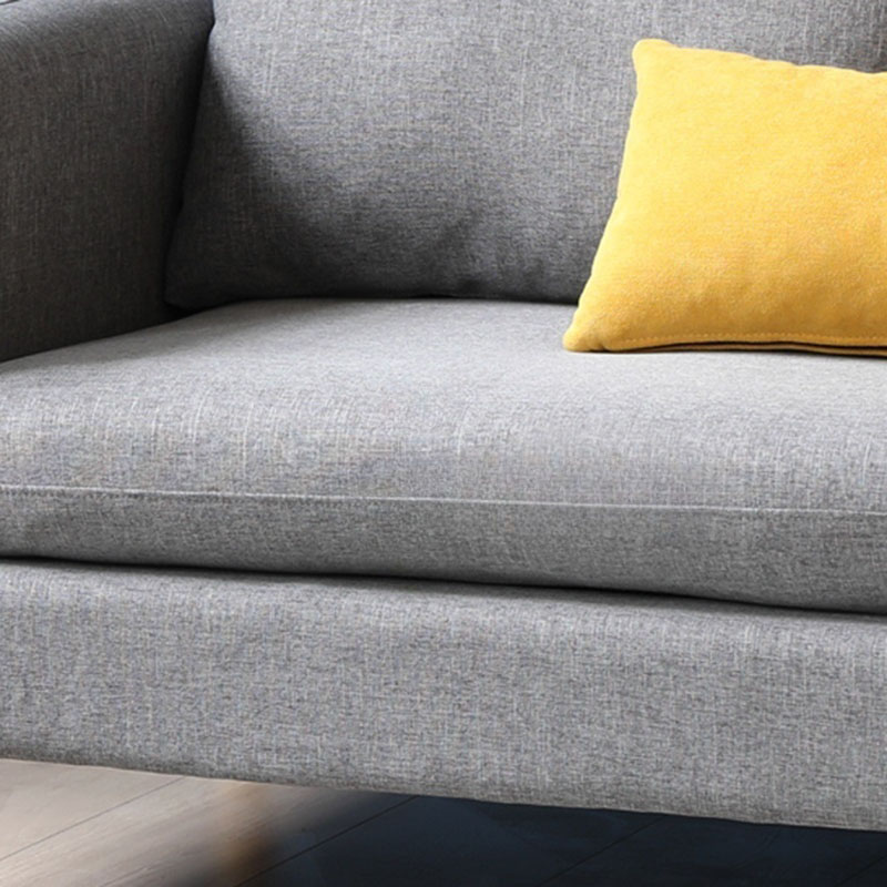 Modern Simple Style L-Shape Natural Wood Reversible Corner Sectional for Living Space - image 21