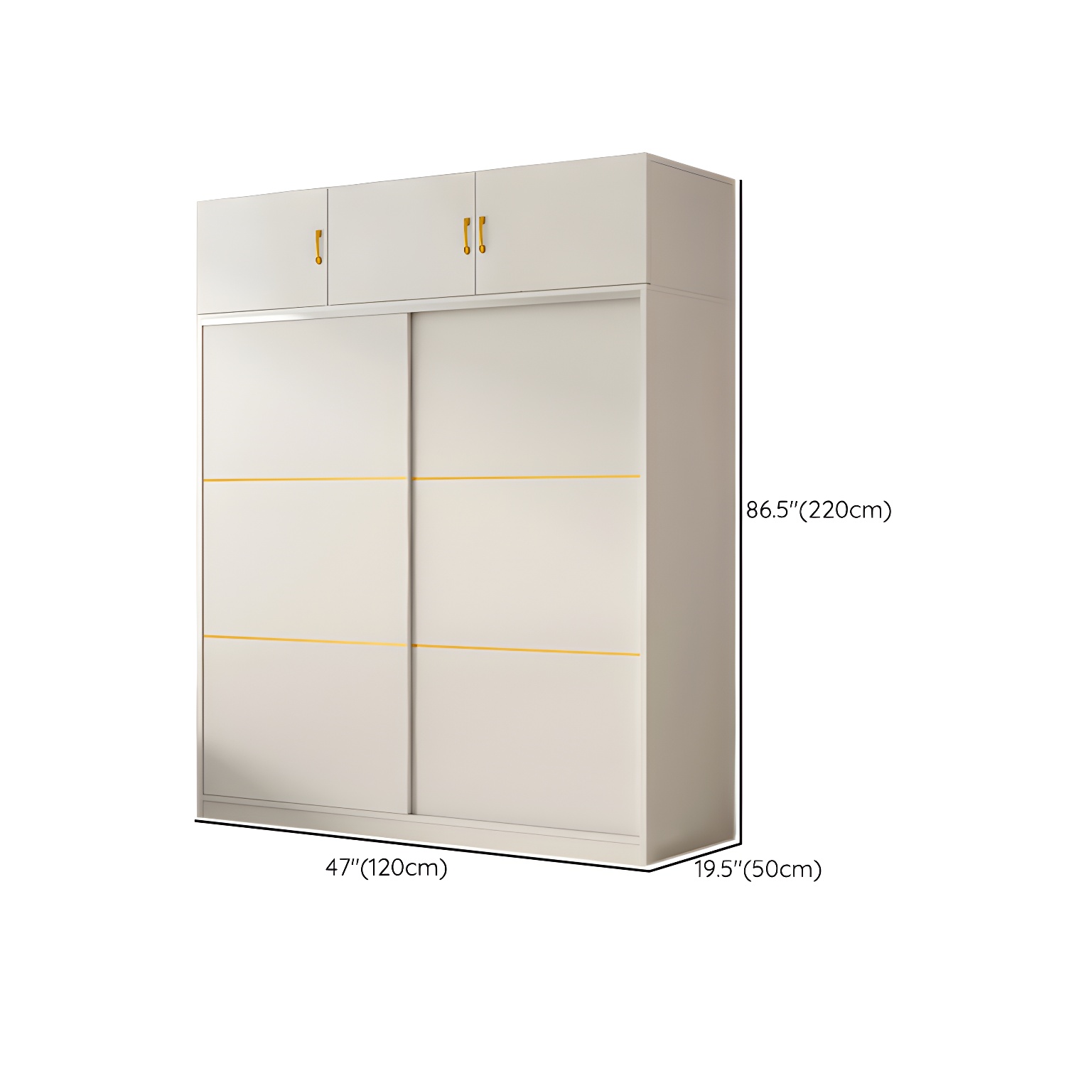 Spacious White Wardrobe Armoire with Shelves and Clothing Rod - Your Perfect Closet Solution - image 18