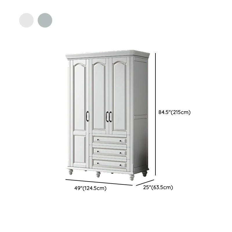 Standalone Wood Armoire Cabinet with Hinged Soft Close Door, Soft Close Drawer & Interior Shelves - image 22