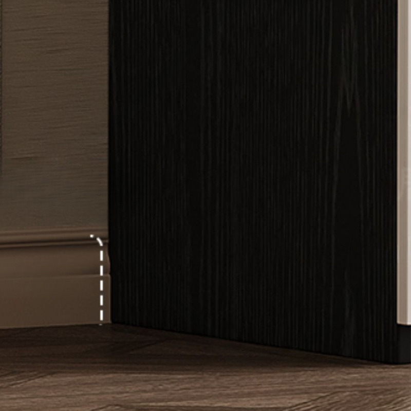 Chalk Casual Wooden Independent Almirah with Soft Close Drawer, Soft Close Door, and Interior Shelves - image 6