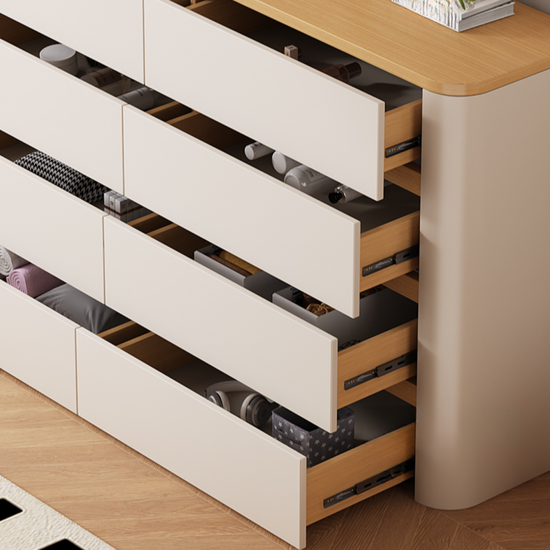 Casual Composite Wood Console Dresser/Bachelor Chest with 8/6/4 Drawers in Horizontal/Vertical Orientation - image 9