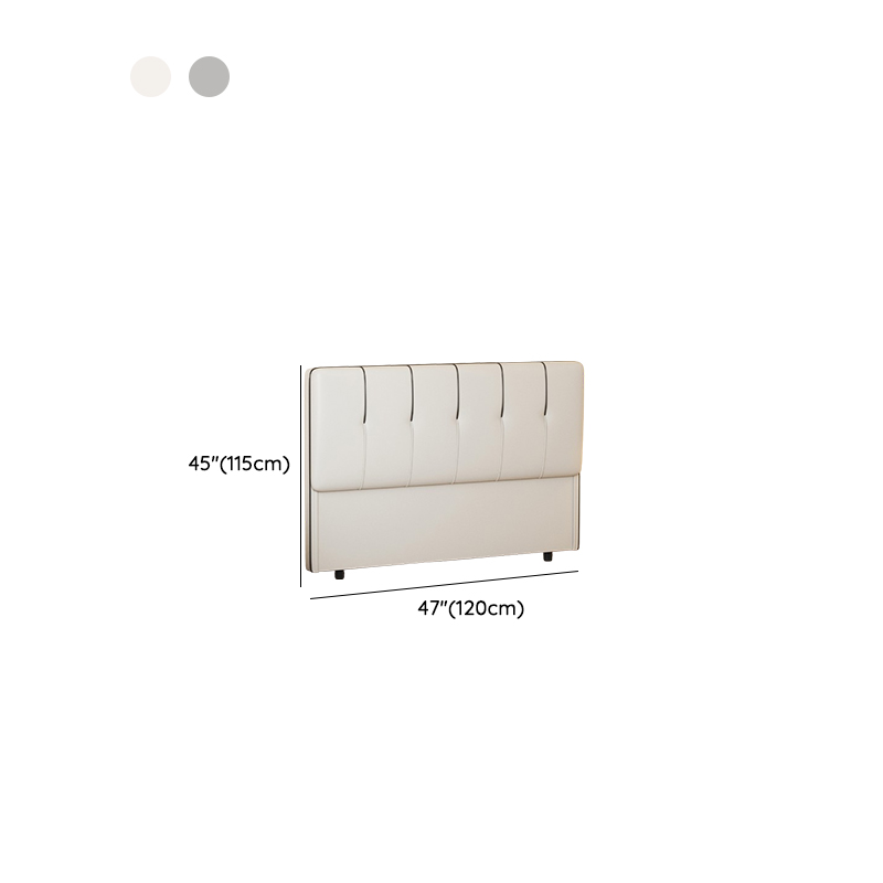 Modish No Distressing Button-tufted Panel Headboard in Rectangle Shape for King/Queen/Full Bed with Sponge Upholstery Fill and Standard Height - image 9