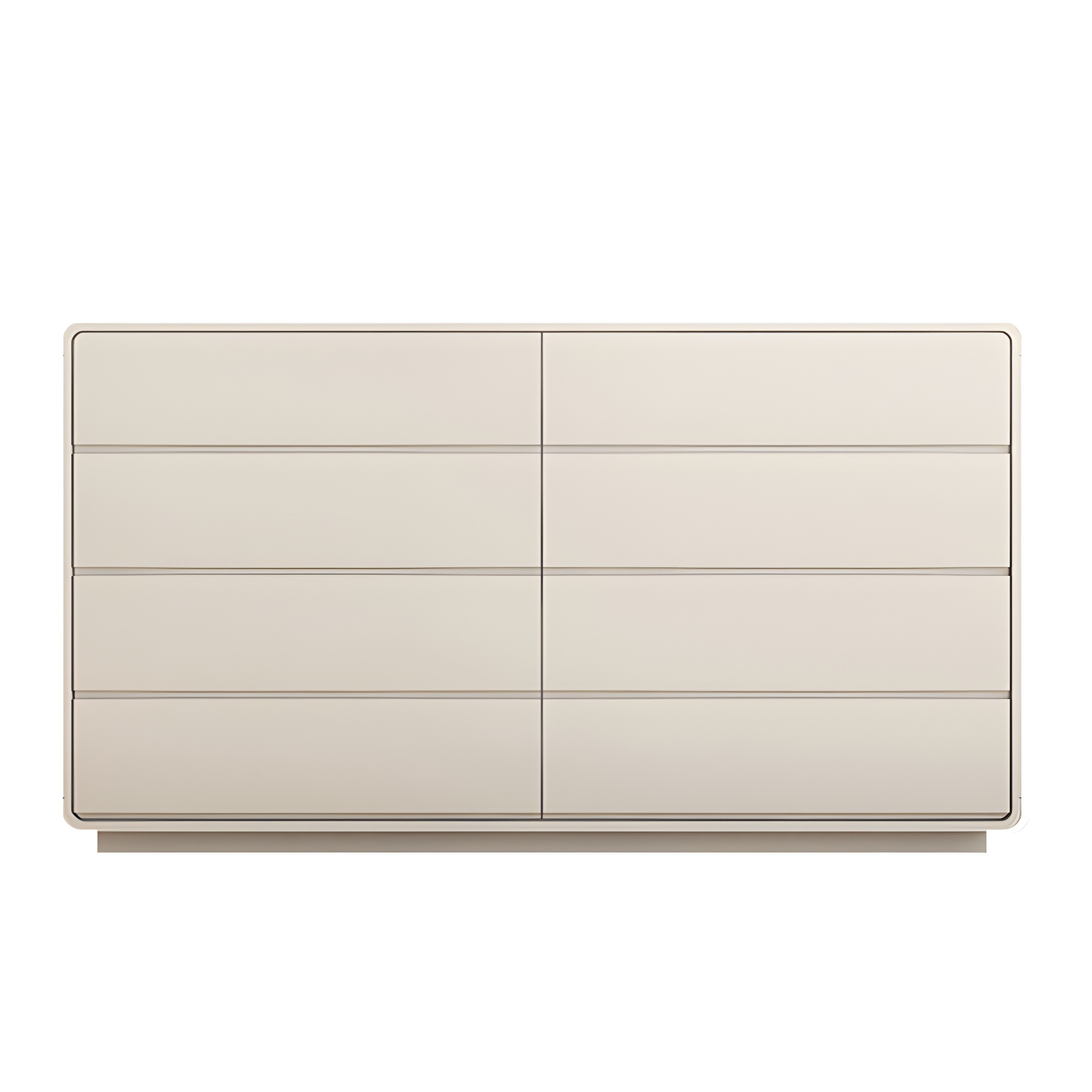 Modern White Double Dresser with Drawers and Soft Close Glides - image 5