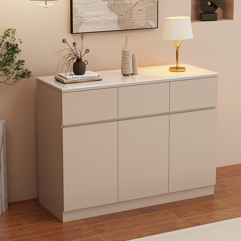 Sideboard with 4 Drawers/3 Drawers/2 Drawers, Narrow/Standard Size, Drawers Storage, Sintered Stone Countertop, Alterable Shelf, 4 Doors/3 Doors/2 Doors, and Tabletop - image 4
