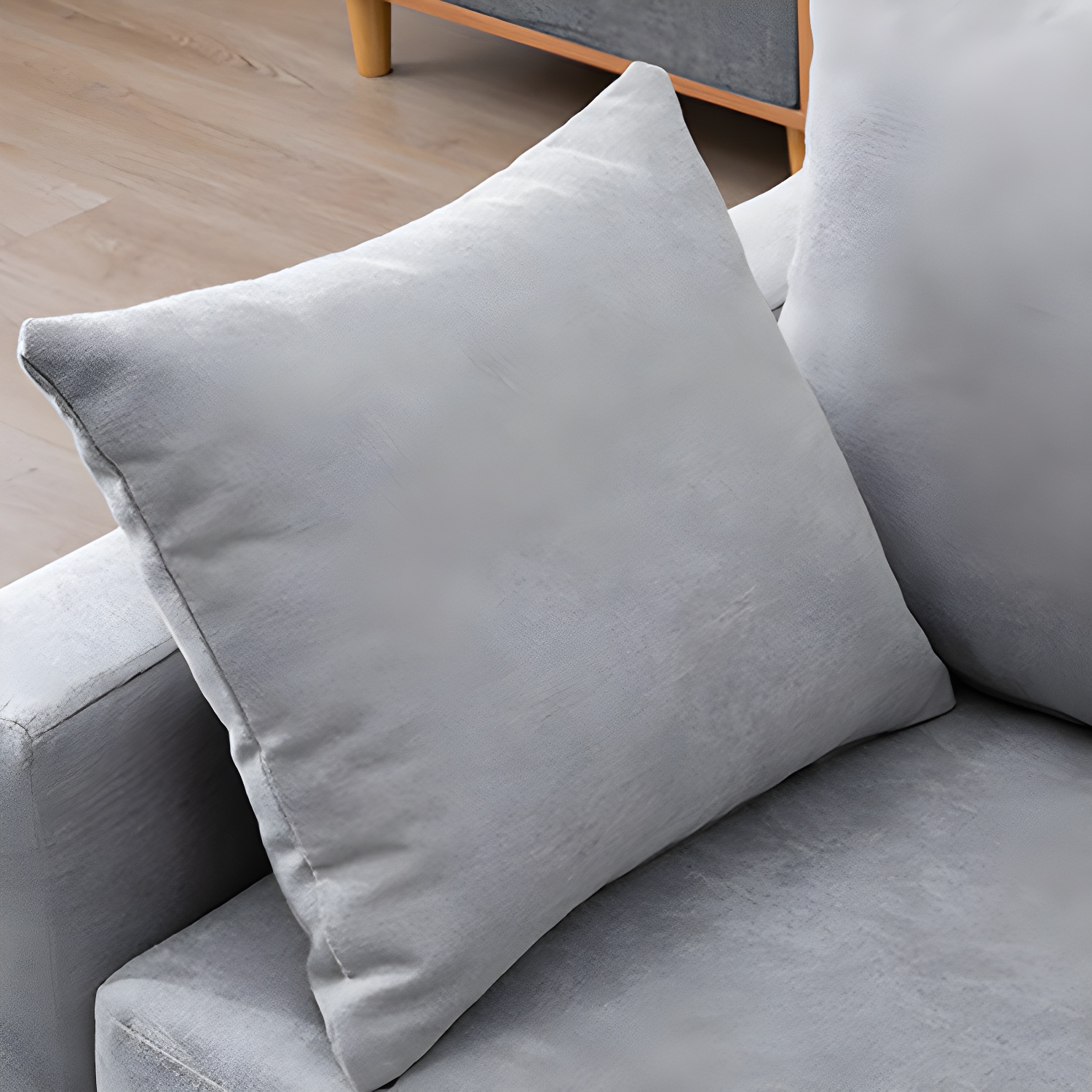 Beige Modern Farmhouse Cushions Standard Sofa 21.65"High Square Arm Sofa - image 31