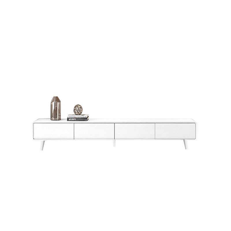 Art Deco Timber Rectangular TV Stand for Drawing Room with 4 Drawers for Home - image 8
