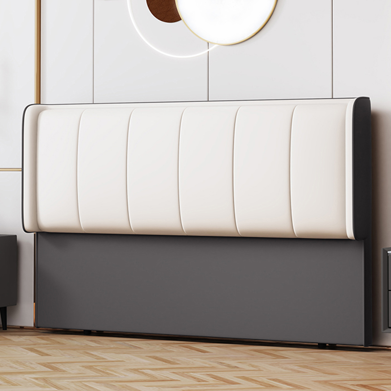 Trendy Panel Headboard in Natural Wood with No Distressing, Rectangle Shape for Twin XL/Full/Queen Bed, Featuring Sponge Upholstery Fill and Standard Height - image 6
