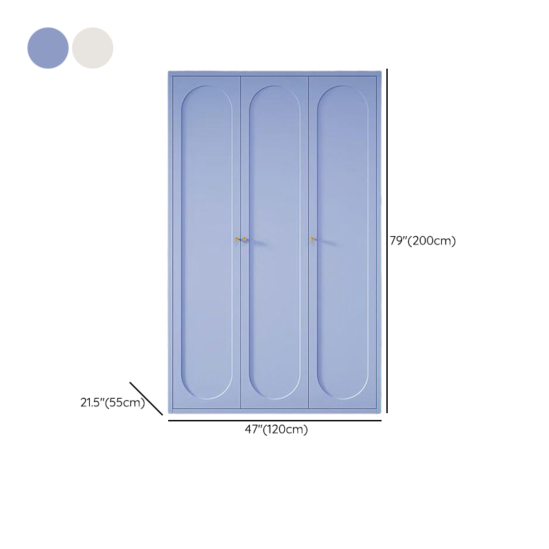 Modish Armoire Cabinet with Adaptable Shelf and Clothing Rod - image 12