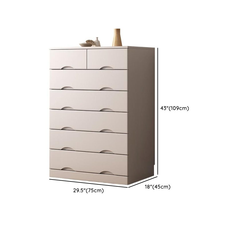 Light Gray Simple Cube Console Dresser for Parlor - image 11