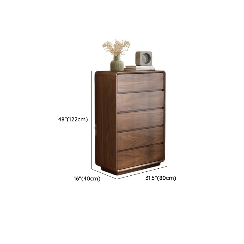 Cocoa Simplistic Natural Wood Double Dresser/Lingerie Chest with 6/9/5 Drawers in Horizontal/Vertical Orientation - image 20