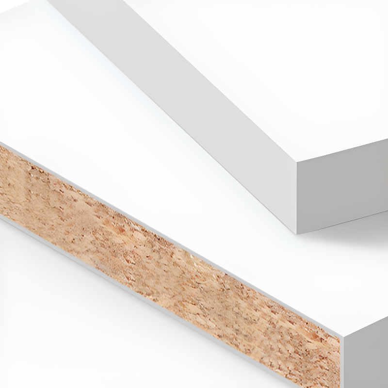 White Trendy Reclaimed Wood Almirah with Soft Close Drawer, Interior Shelves, and Hanging Rod - image 6