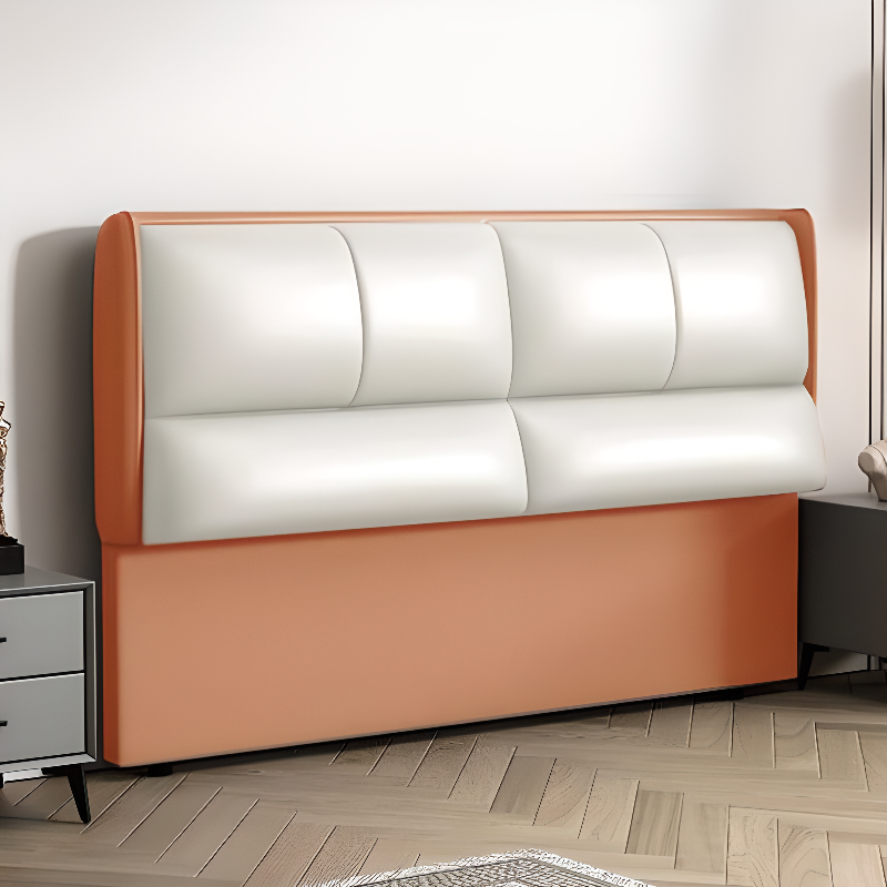 Modish Style Panel Headboard in Pine Wood with No Distressing, Rectangle Shape for King/Twin XL/Queen Bed, Featuring Sponge Upholstery Fill and Standard Height - image 7