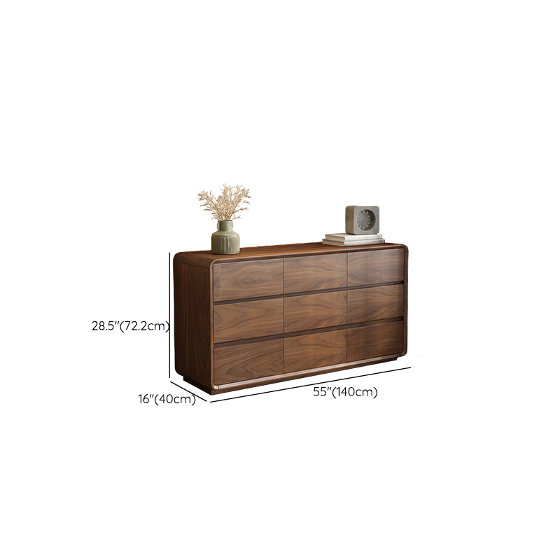 Cocoa Casual Rubberwood Double Dresser/Lingerie Chest with 9 Drawers/6 Drawers/8 Drawers Horizontal/Vertical - image 19
