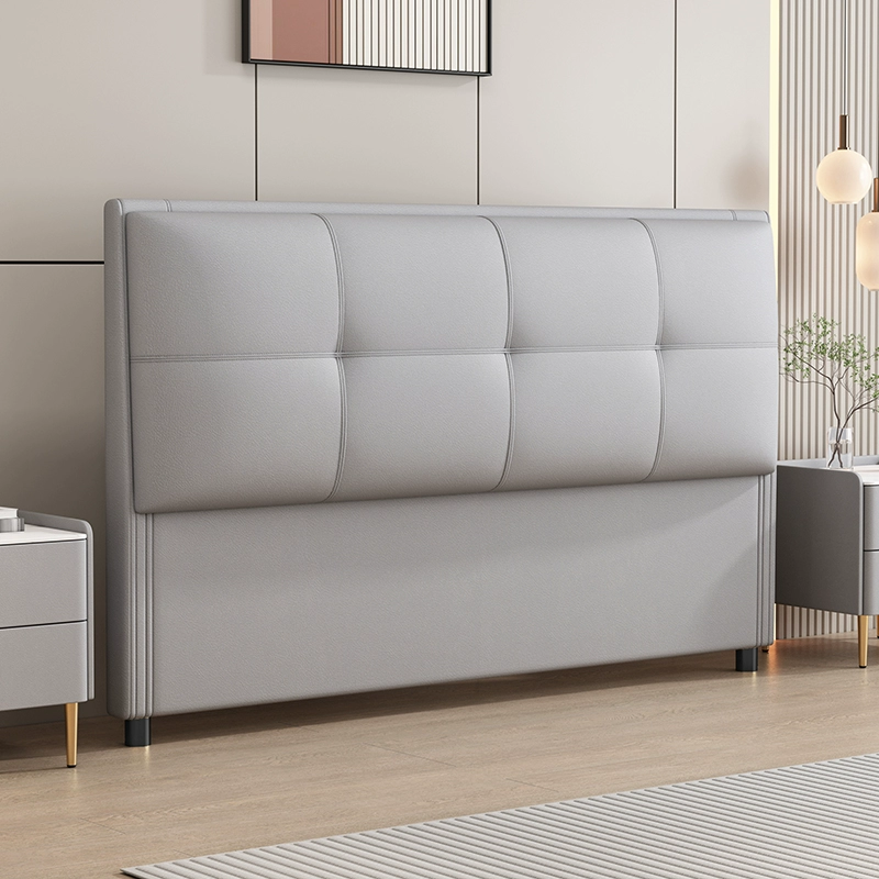 Modish Style Pine Wood Panel Headboard with No Distressing, Rectangle Shape for King/Queen/Full Bed, Featuring Sponge Upholstery Fill and Standard Height - image 5