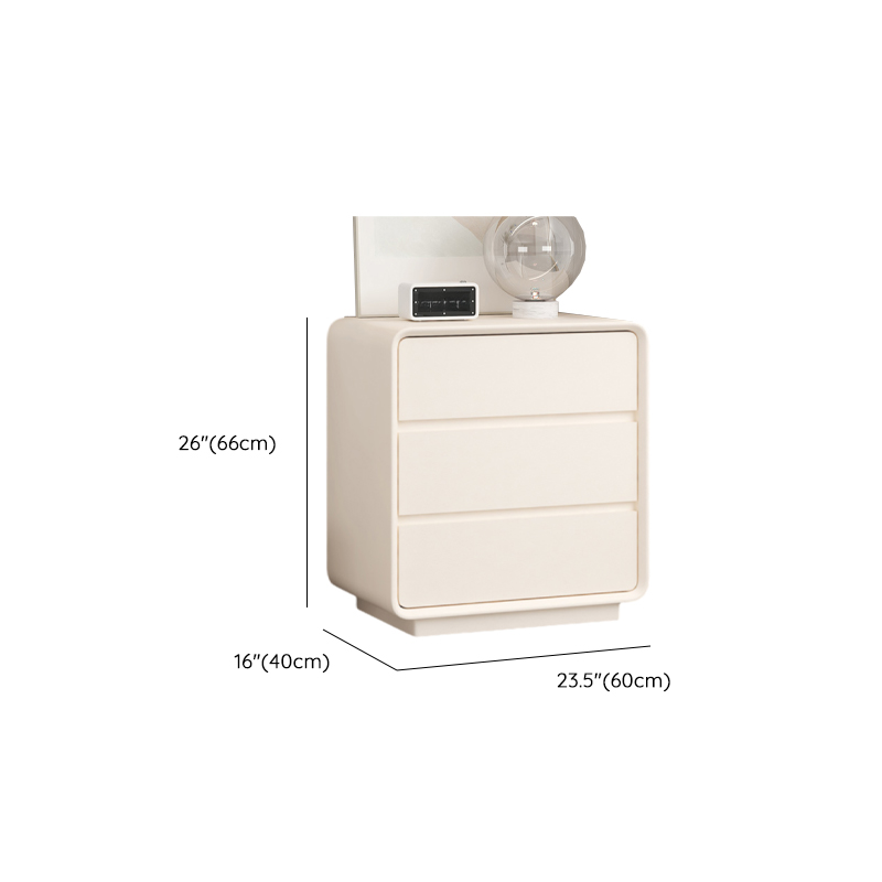 Chalk Minimalist Hardwood Console Dresser with 6 Drawers, Horizontal Orientation - image 11