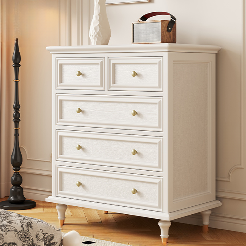 Trendy Raw Wood Console Dresser with 8/10/5 Drawers in Horizontal/Vertical Orientation - image 4
