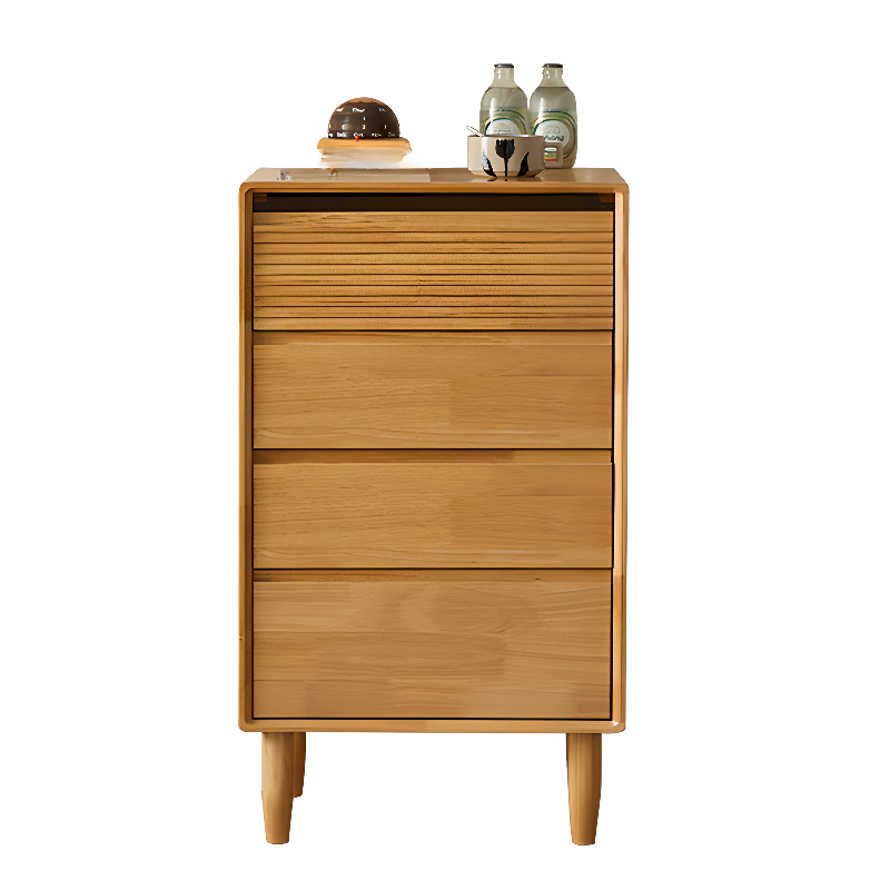 Minimalist Cube Double Dresser in Natural Wood - image 27