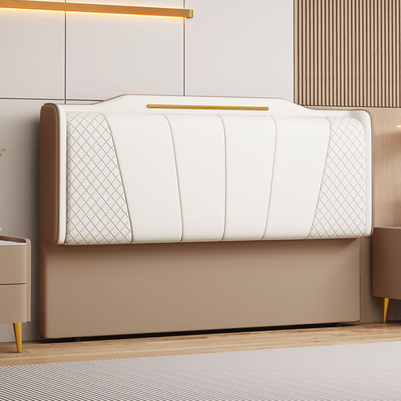 Casual Camelback Wood Panel With Legs & Sponge Cushion for Queen(60"W x 80"L)/Full(54"W x 75"L)/Twin(38"W x 75"L) Bed, Standard（36-55“） - image 7