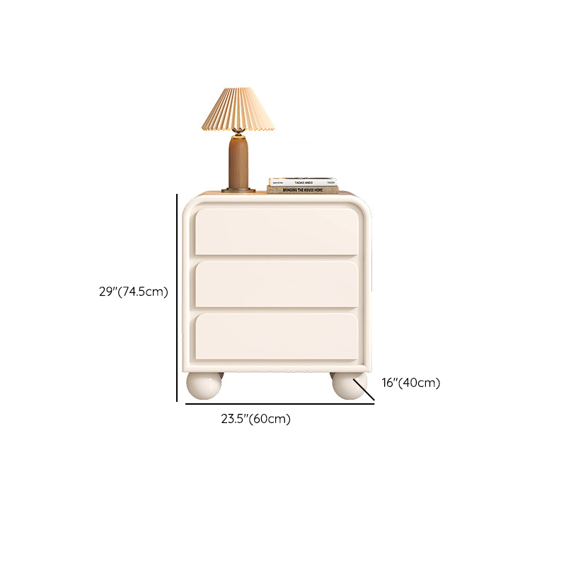 Minimalist Horizontal/Vertical Chalk Wood Bachelor Chest with Drawers - image 14