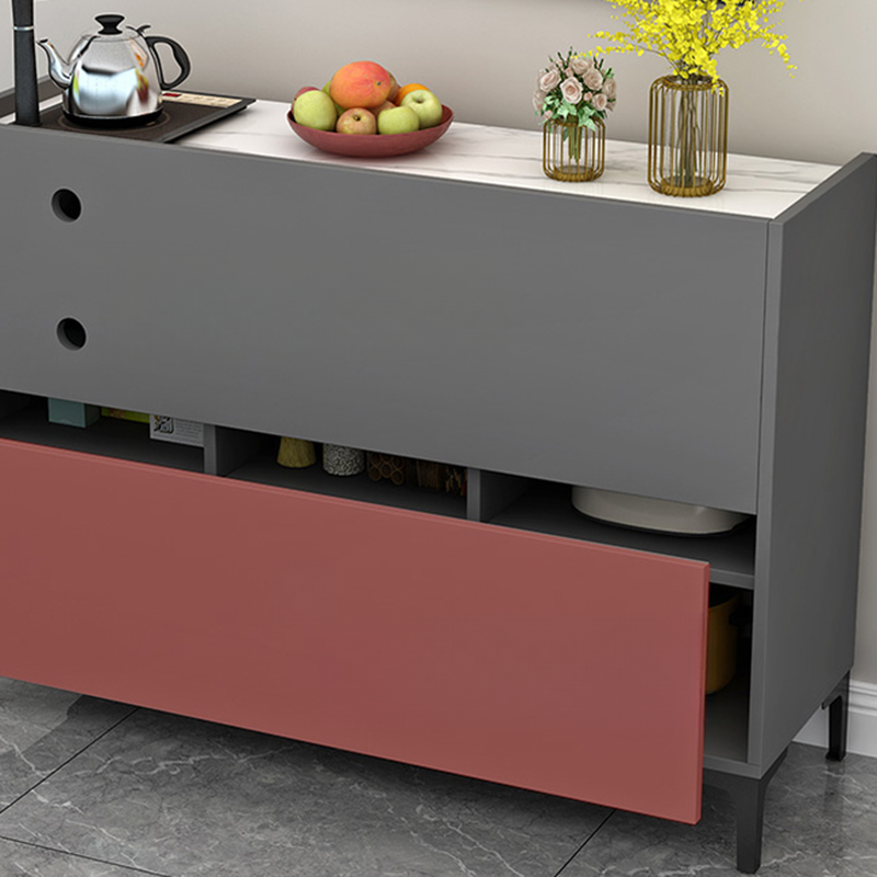 2 Doors/4 Doors/3 Doors Glamorous Narrow/Standard Sintered Stone Flooring Sideboard with Larder & Changeable Shelf - image 7