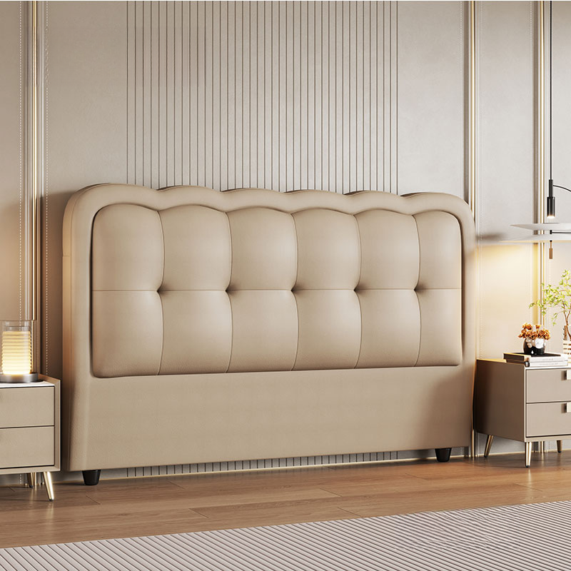 Trendy Queen(60"W x 80"L)/Full(54"W x 75"L) Standard（36-55“） Rectangular Stitch-tufted No Distressing Panel with Sponge Cushion - image 6