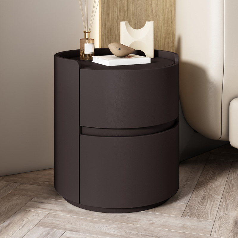 Simple 2 Tiers Nightstand With Drawer Organization, 2 Drawers - image 3