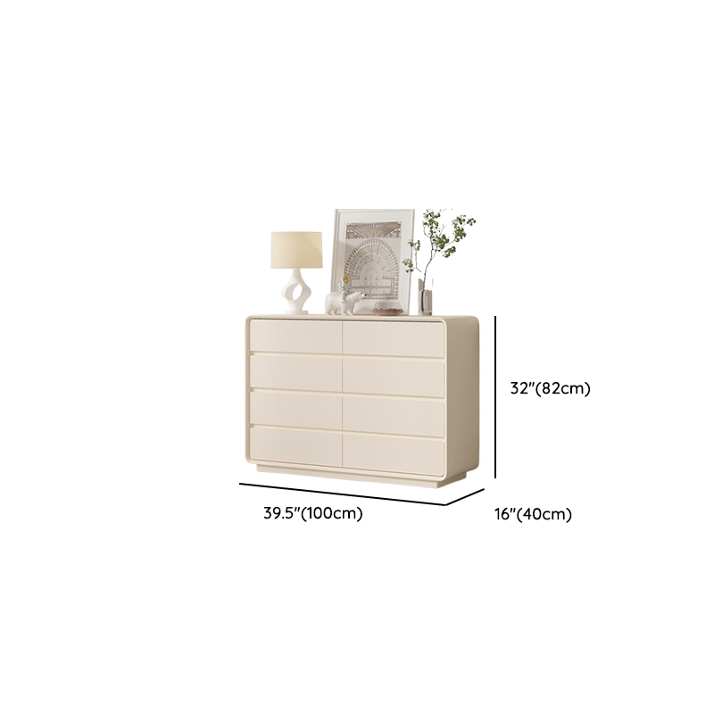 Chalk Casual Particle Board Wood Bachelor Chest/Console Dresser/Semainier with 5 Drawers/3 Drawers/4 Drawers Vertical/Horizontal - image 10