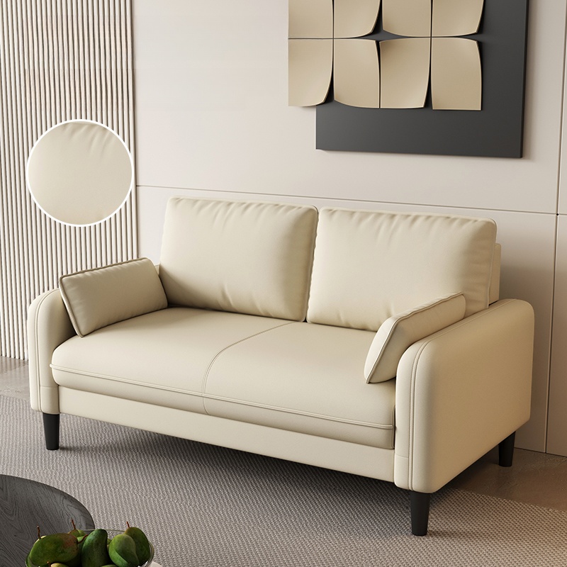 Trendy Water Resistant Standard Sofa/Loveseat/Single Sofa with Pillow Back in Dark Gray/White/Olive Green, Arm Included, Seats 3/2 People/1 Person with 2 Pillows - image 7