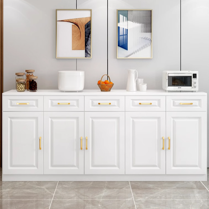 Modish Sideboard Composite Wood Standard/Narrow Kitchen Cupboards with 5 Drawers/4 Drawers/3 Drawers, 2 Shelves and 5 Doors/4 Doors/3 Doors - image 6