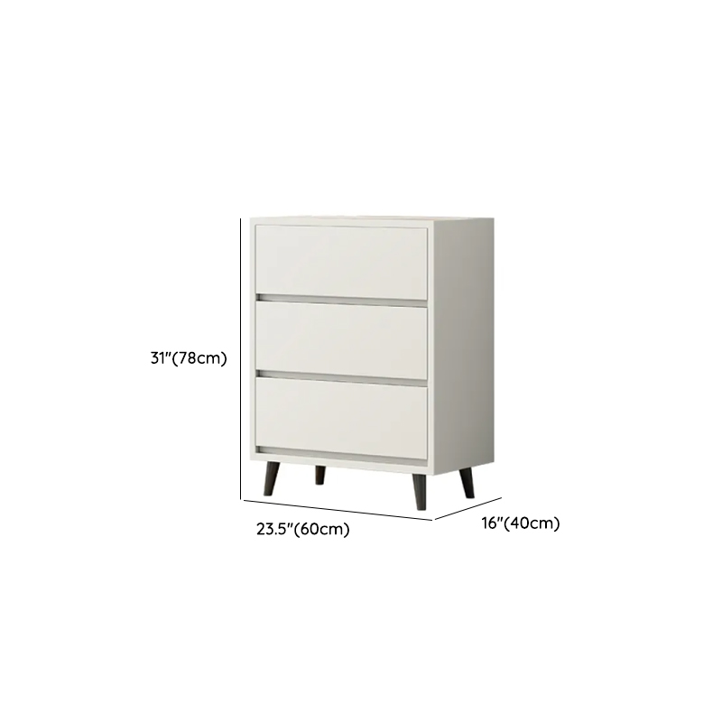 White Simple Raw Wood Console Dresser/Lingerie Chest/Bachelor Chest with 6/4/8 Drawers in Horizontal/Vertical Orientation - image 18