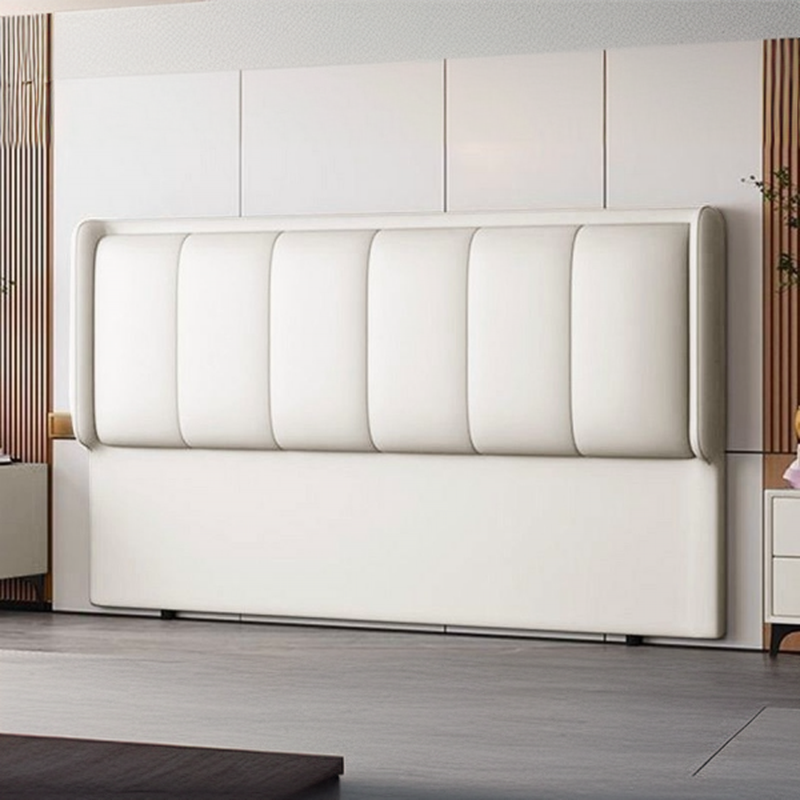 Simplistic Style Wingback Headboard in Lumber with No Distressing, Rectangular Shape for King/Queen/Full Bed, Featuring Sponge Upholstery Fill and Standard Height - image 10