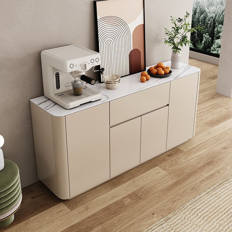 Standard/Wide Stone 3 Drawers/1 Drawer Hutch 1 Shelf 4 Doors/3 Doors/2 Doors Microwave Shelf Cabinet - image 6