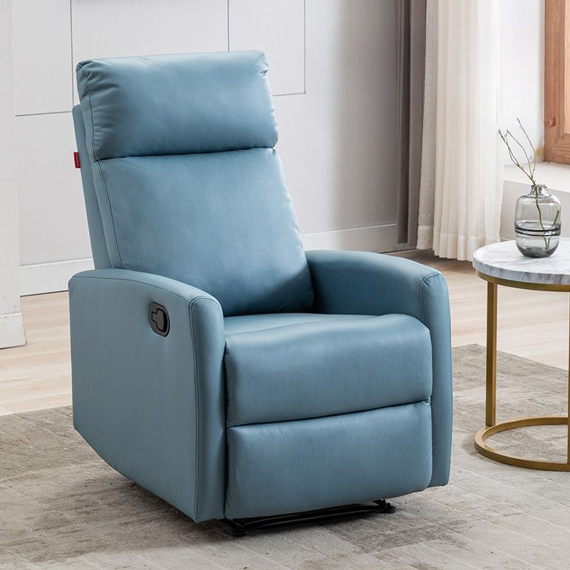 Ergonomic Rotatable Stationary Living Room Rocking Chair with Back