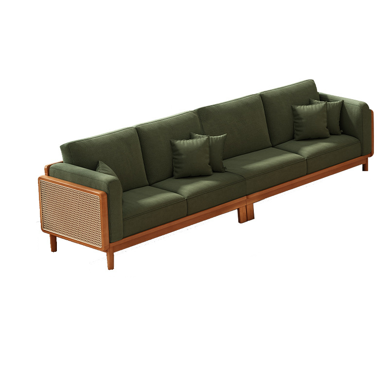 Victorian Style Jade Green Sofa Couch/Single Sofa for Sitting Room with 1 to 5 Pillows - image 16