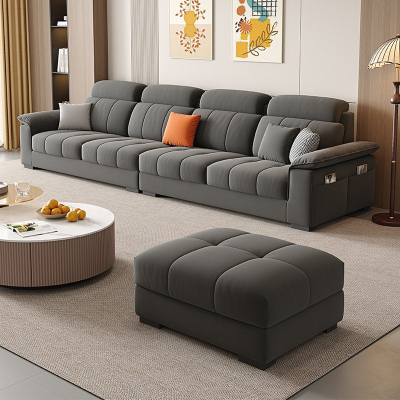 L-Shape Sofa Recliner, 1-Seater with Reversible Orientation